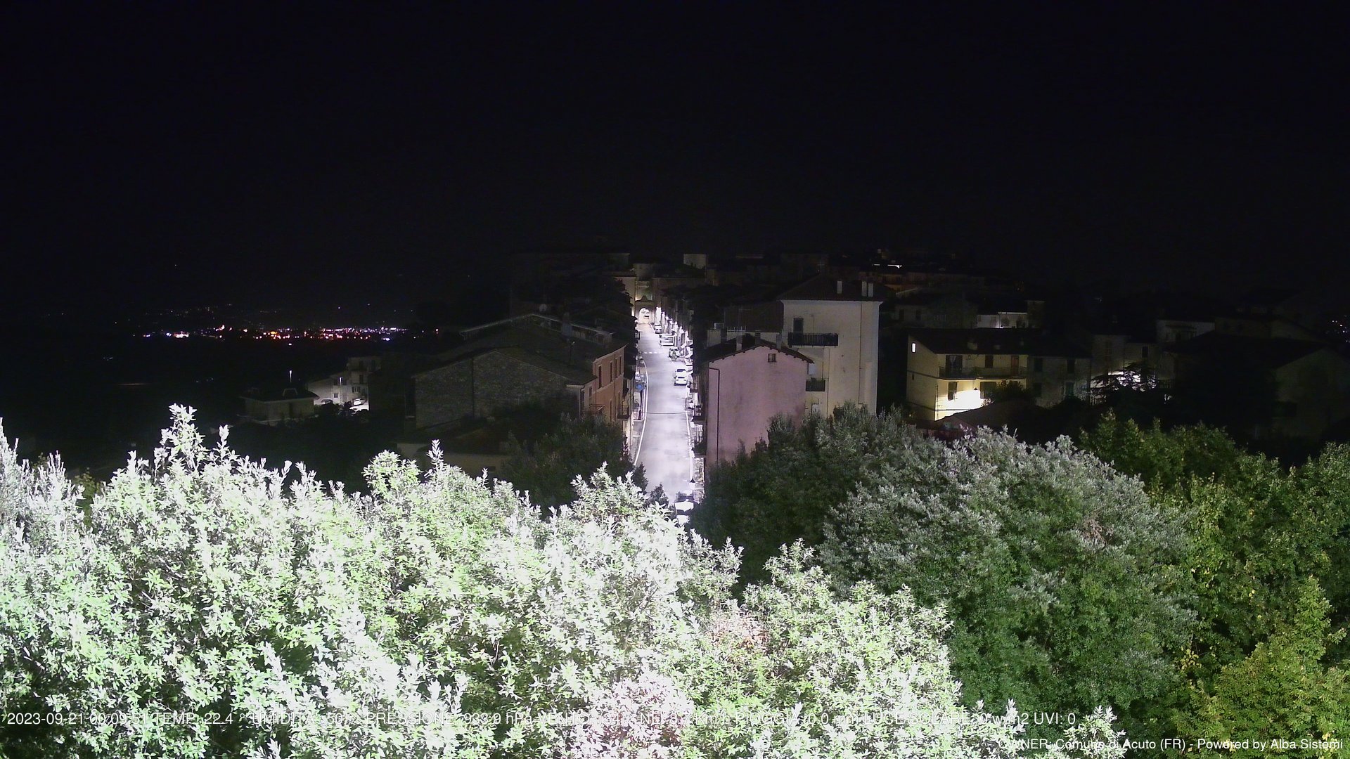 time-lapse frame, ACUTO webcam