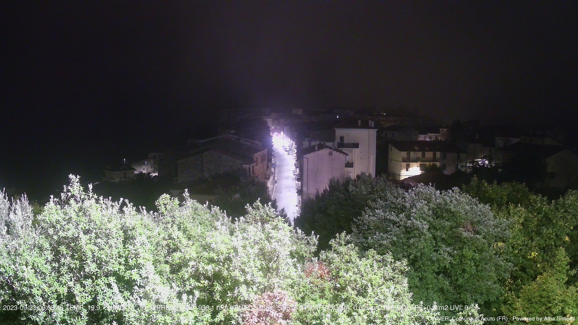 time-lapse frame, ACUTO webcam