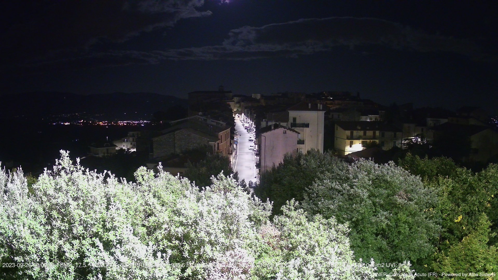time-lapse frame, ACUTO webcam