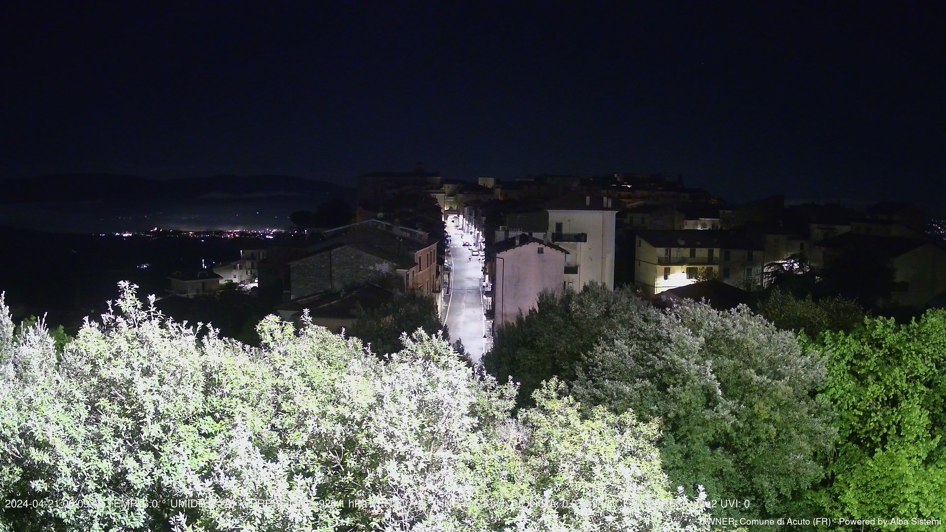 time-lapse frame, ACUTO webcam