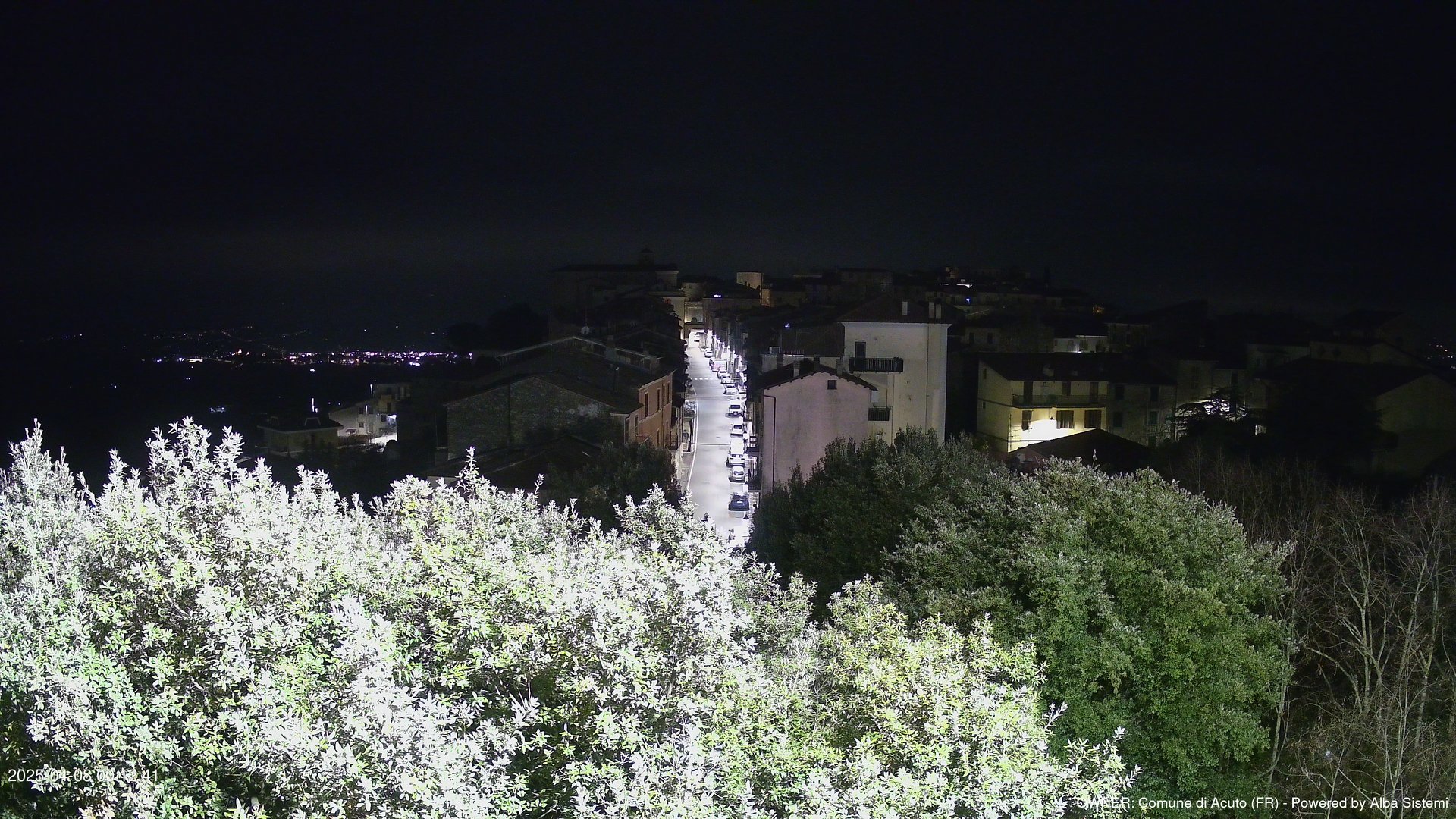 time-lapse frame, ACUTO webcam