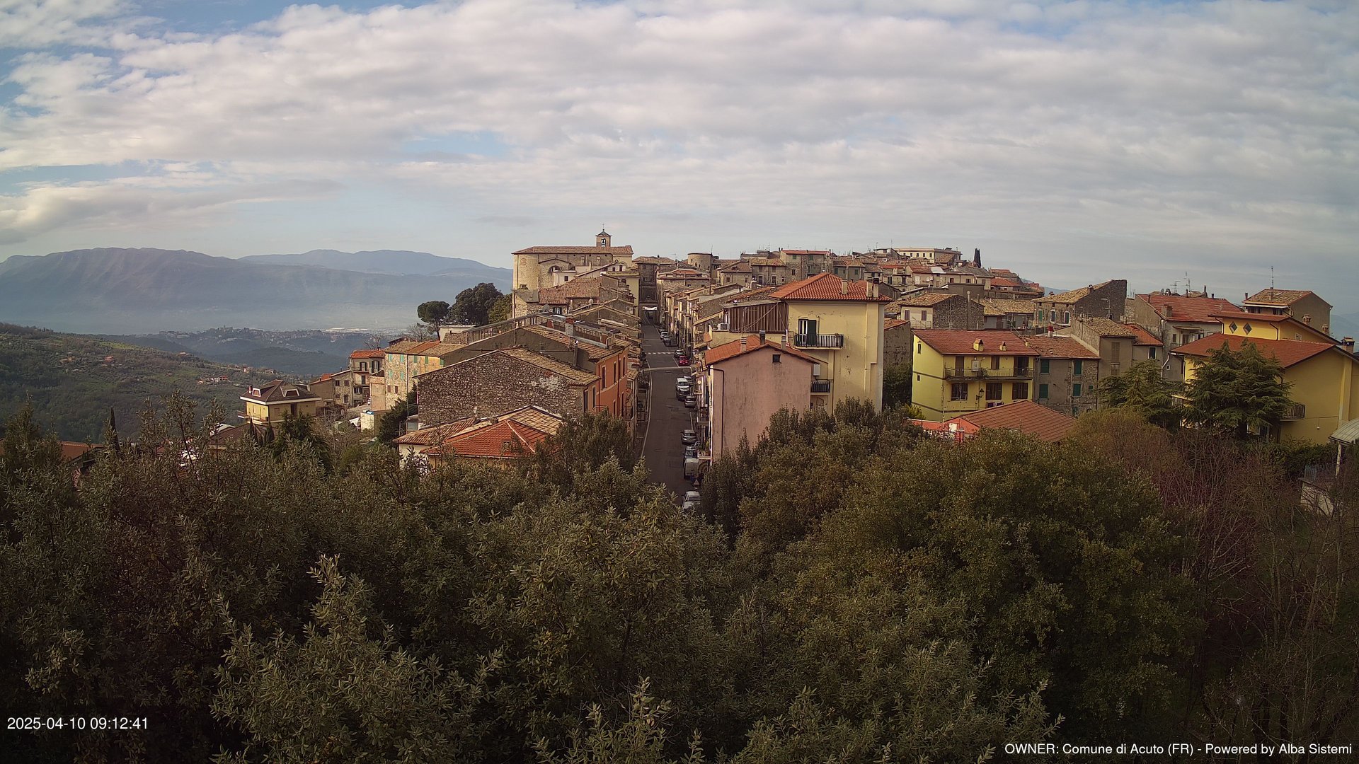 time-lapse frame, ACUTO webcam
