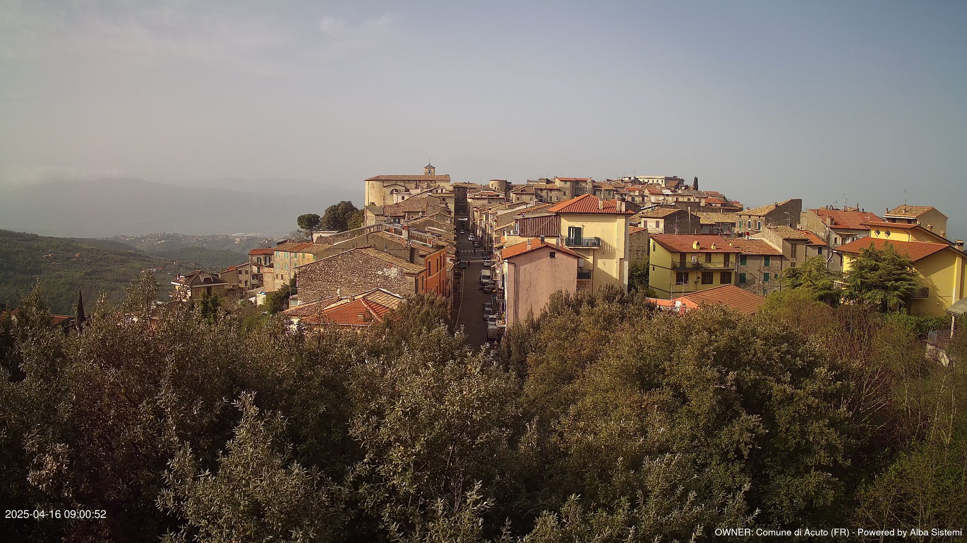 time-lapse frame, ACUTO webcam