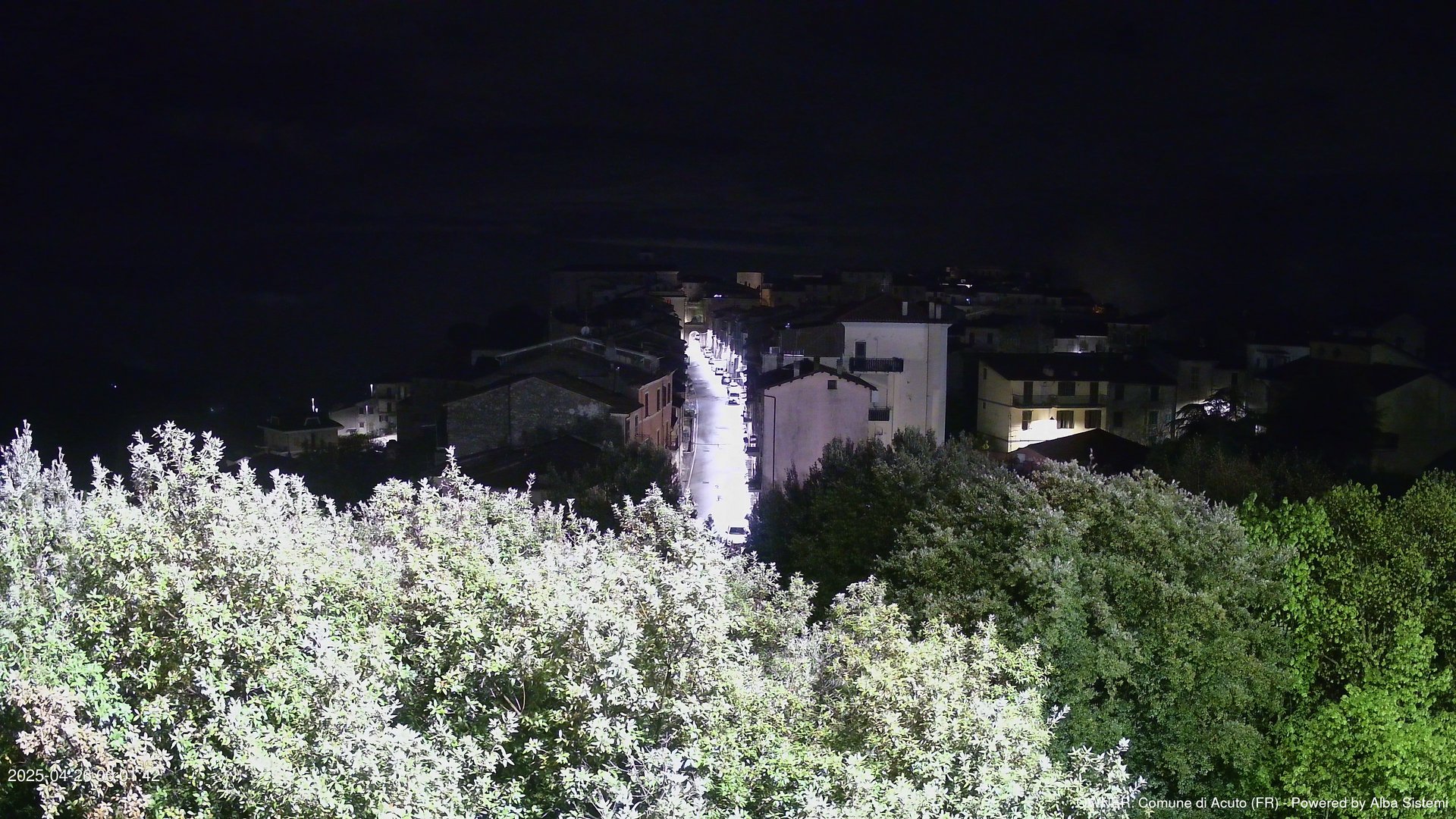 time-lapse frame, ACUTO webcam