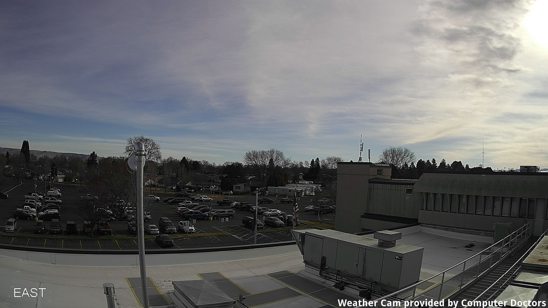 time-lapse frame, East webcam