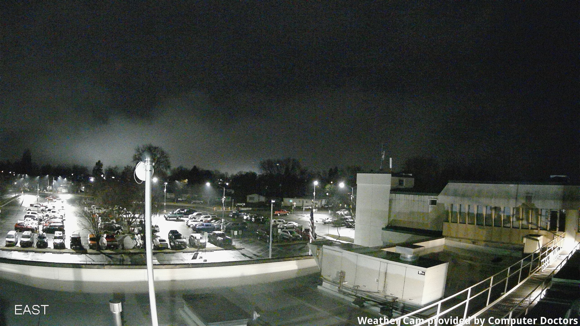 time-lapse frame, East webcam