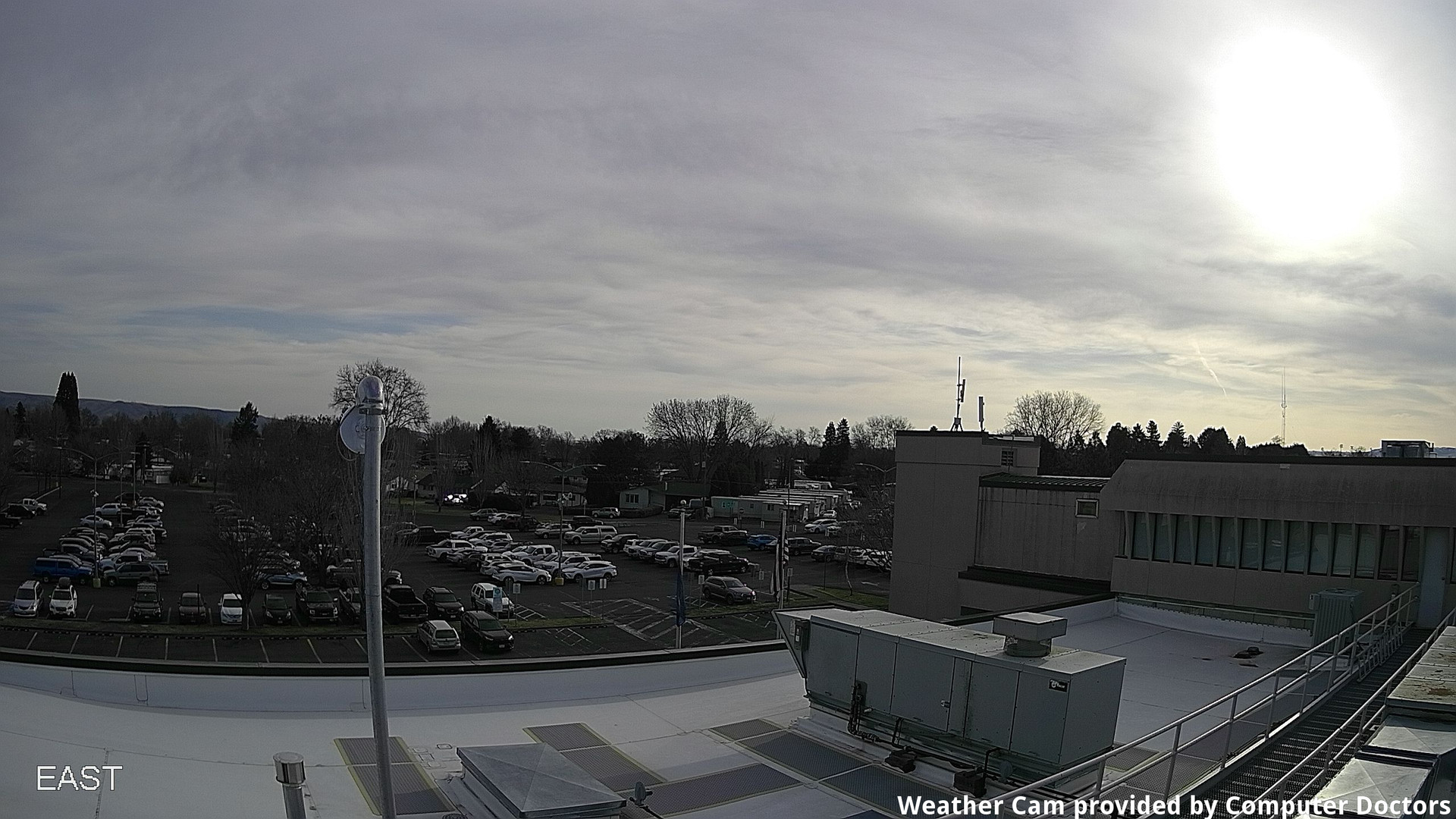 time-lapse frame, East webcam