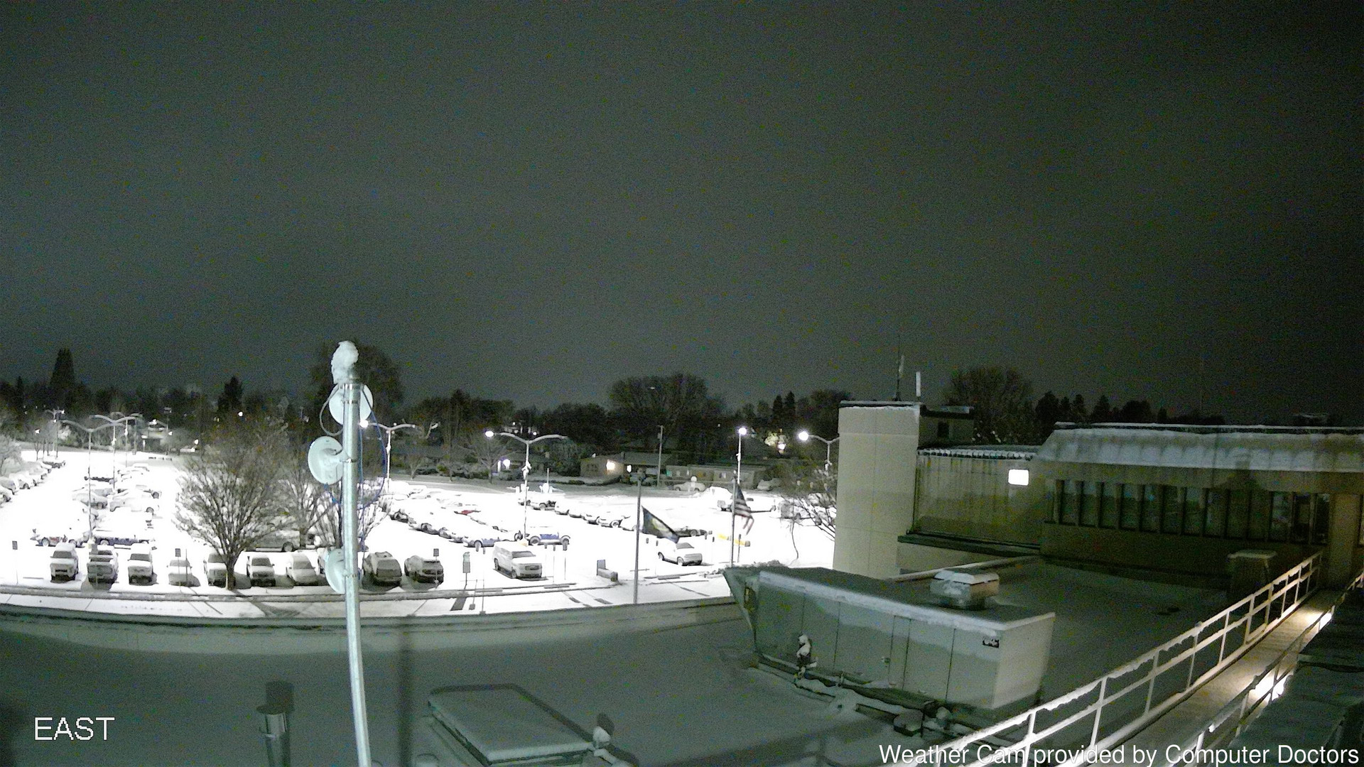 time-lapse frame, East webcam