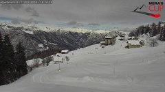 view from Alpe di Mera - Mera bassa on 2024-03-11