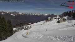 view from Alpe di Mera - Mera bassa on 2024-03-25