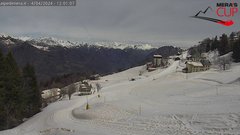 view from Alpe di Mera - Mera bassa on 2024-04-04
