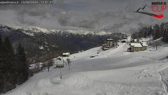 view from Alpe di Mera - Mera bassa on 2024-04-23