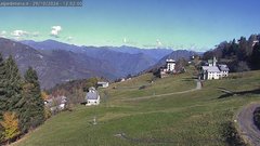 view from Alpe di Mera - Mera bassa on 2024-10-29