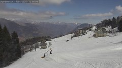view from Alpe di Mera - Mera bassa on 2025-04-07