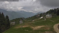 view from Alpe di Mera - Mera bassa on 2025-05-04