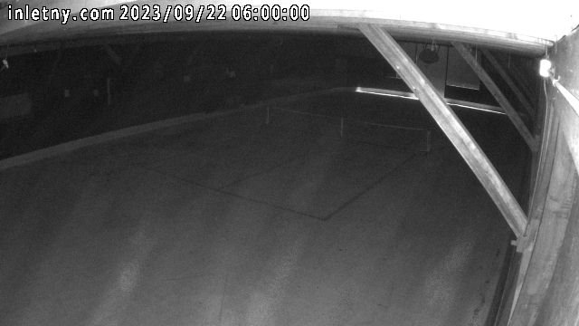 time-lapse frame, Inlet Fern Park Rink webcam