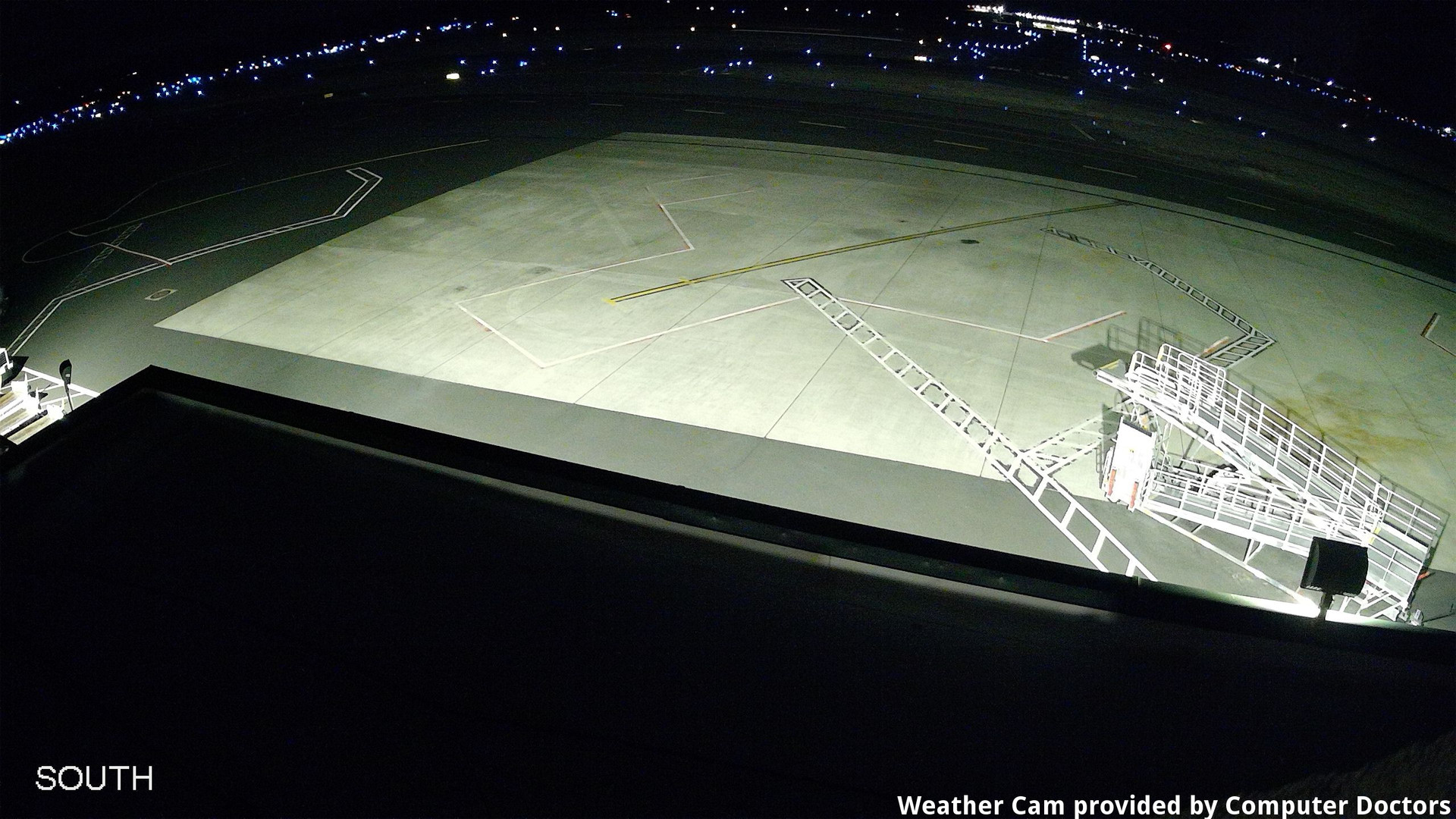 time-lapse frame, South webcam
