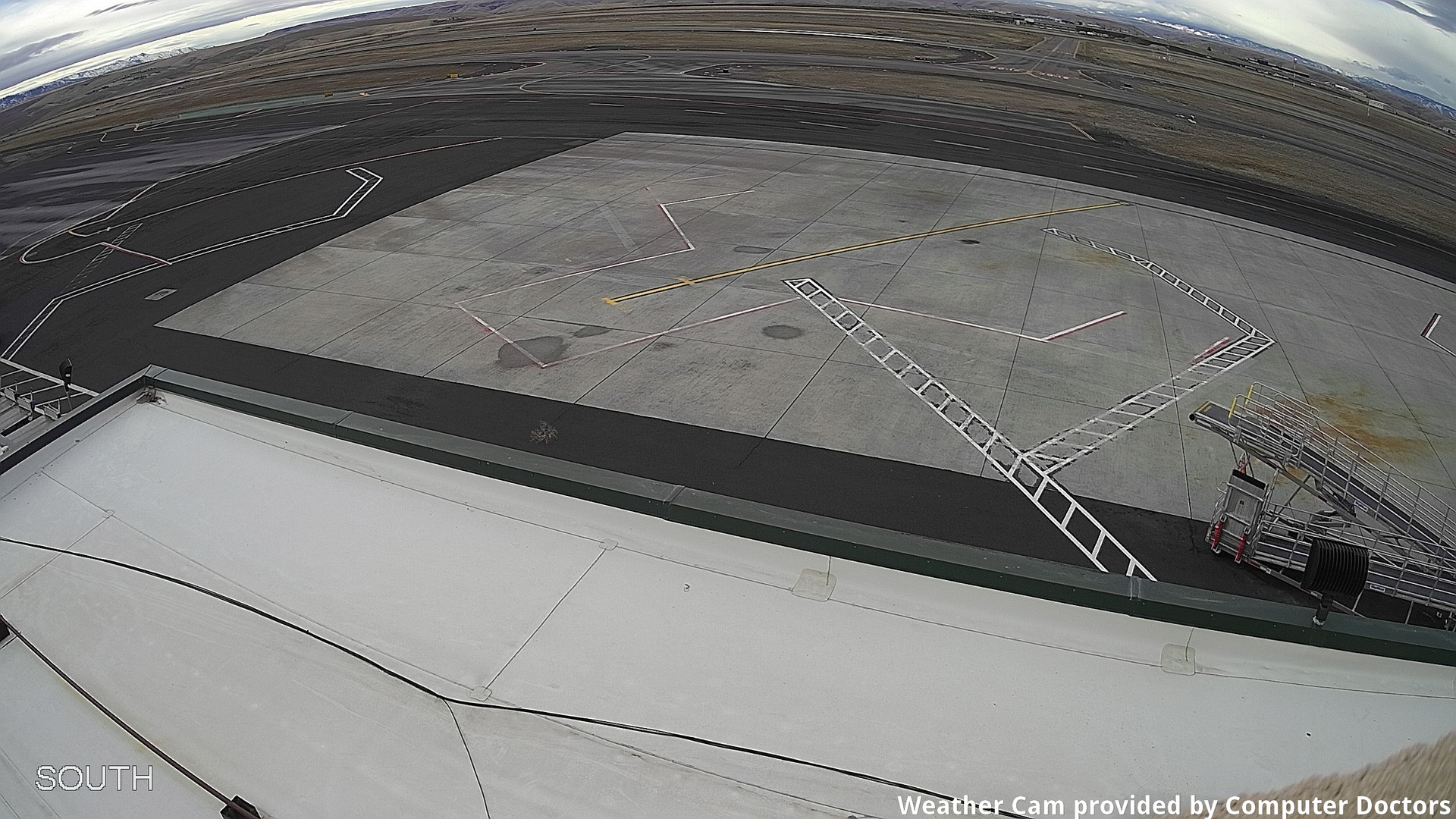 time-lapse frame, South webcam
