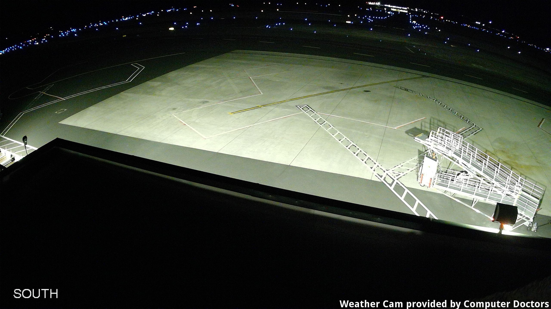 time-lapse frame, South webcam