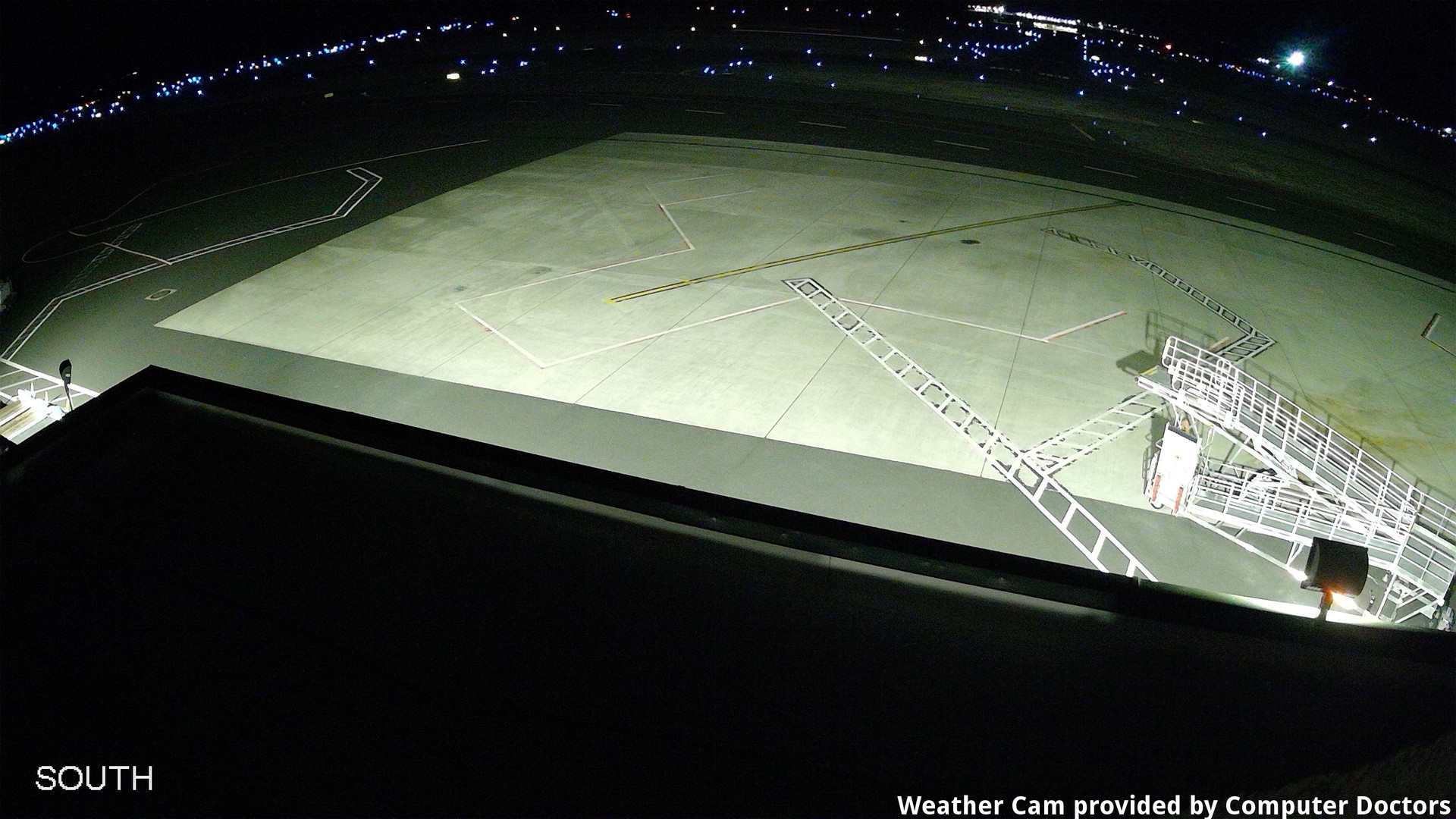 time-lapse frame, South webcam