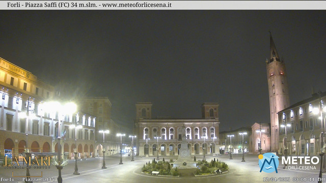 time-lapse frame, Forlì - Piazza Saffi webcam
