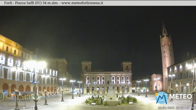 time-lapse frame, Forlì - Piazza Saffi webcam