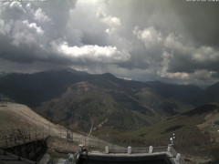 view from Bielmonte M. Marca vista M. Rosa e Valsessera on 2025-04-29