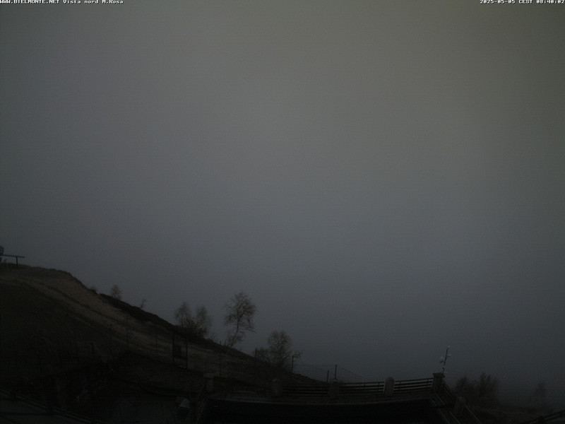 time-lapse frame, Bielmonte M. Marca vista M. Rosa e Valsessera webcam