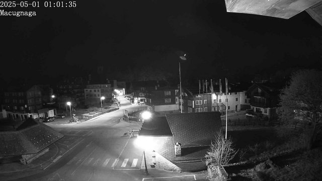 time-lapse frame, Macugnaga webcam
