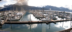 view from Seward Harbor on 2023-09-21