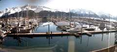 view from Seward Harbor on 2024-03-20