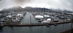 view from Seward Harbor on 2024-04-11
