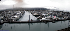 view from Seward Harbor on 2024-07-14