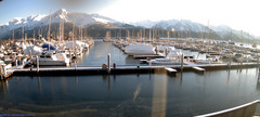 view from Seward Harbor on 2024-12-14