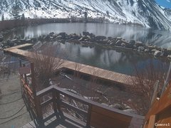 view from Convict Lake Marina on 2024-03-20