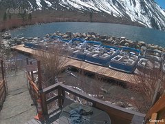 view from Convict Lake Marina on 2024-04-18