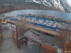 view from Convict Lake Marina on 2024-04-24