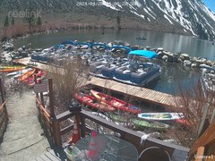 view from Convict Lake Marina on 2024-04-28