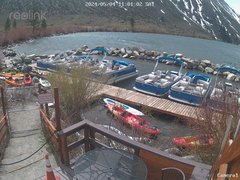 view from Convict Lake Marina on 2024-05-04