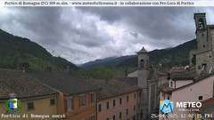 view from Portico di Romagna on 2025-04-25
