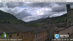 view from Portico di Romagna on 2025-04-27