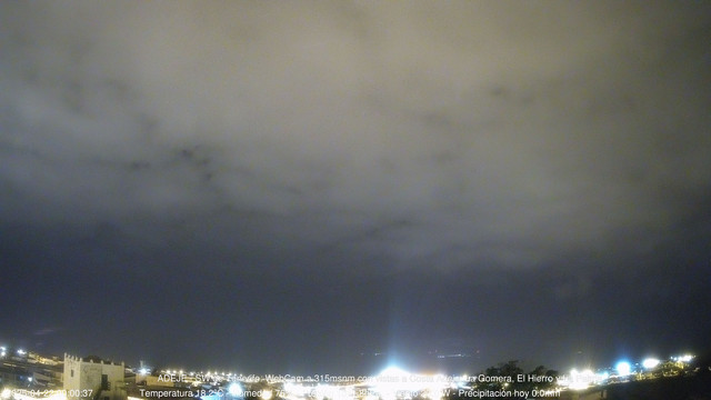 time-lapse frame, Adeje SW webcam