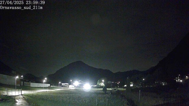 time-lapse frame, Ornavasso sud webcam