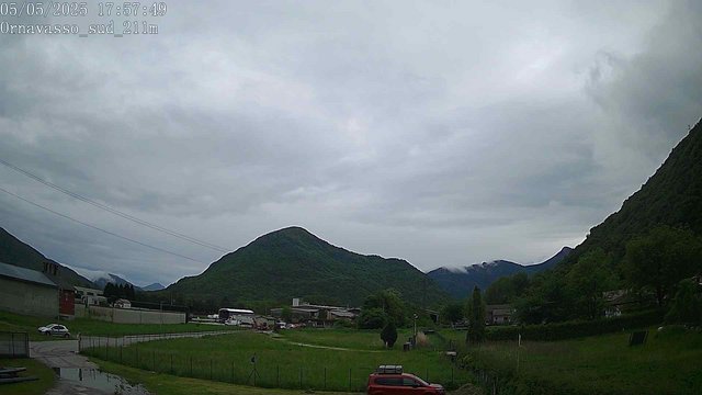 time-lapse frame, Ornavasso sud webcam