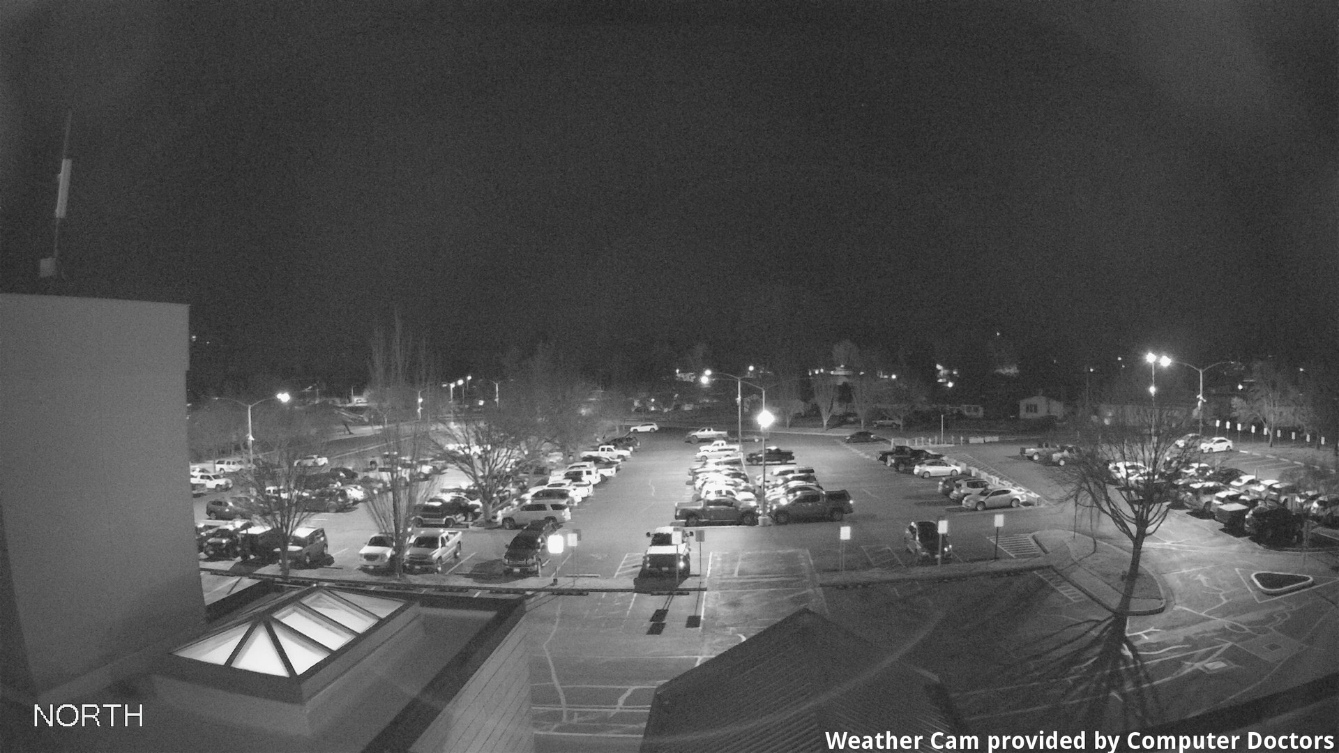 time-lapse frame, North webcam