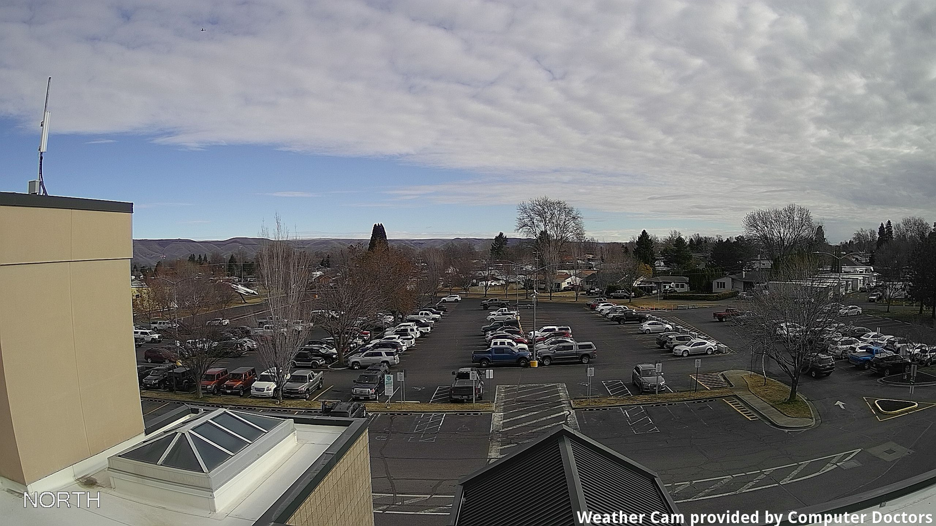 time-lapse frame, North webcam