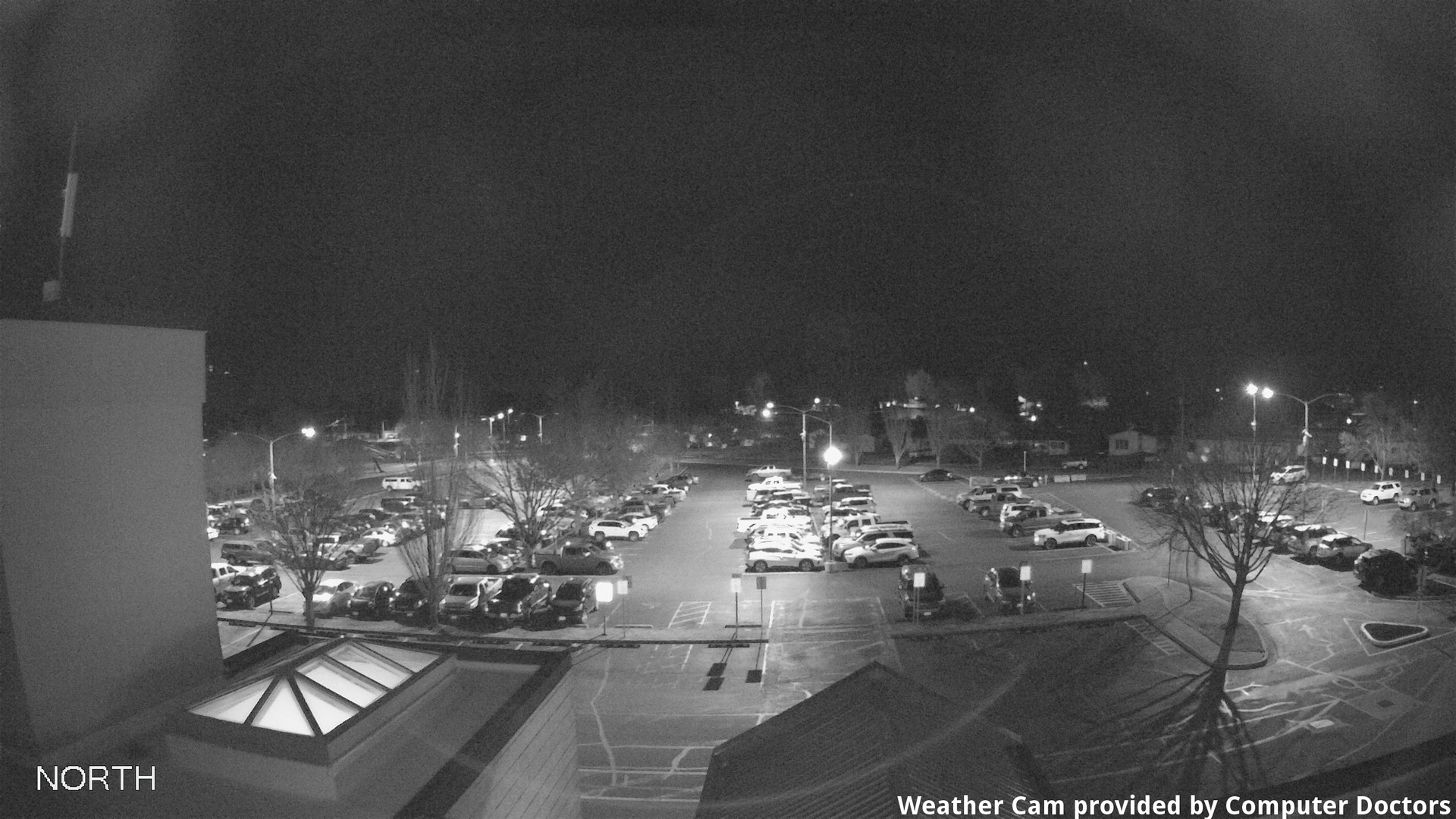 time-lapse frame, North webcam