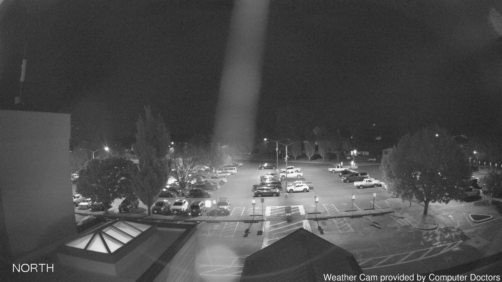 time-lapse frame, North webcam
