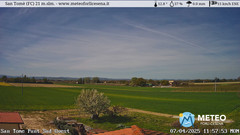 view from San Tomè on 2025-04-07