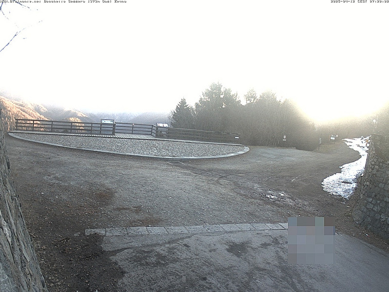 time-lapse frame, Bielmonte Bocchetto Sessera webcam